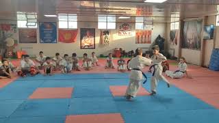 KWF karate kyokushin 🇰🇬 training session Arif & Djamal #arifloyanov #karateklds312 #youtube #sorts