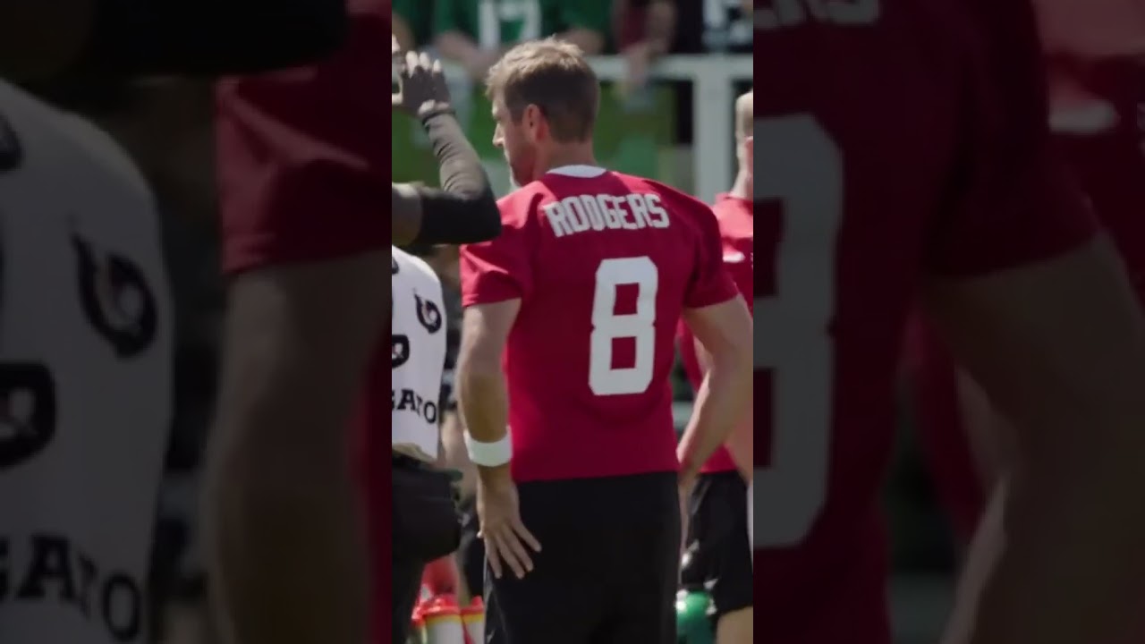 Aaron Rodgers has some unique handshakes with his teammates