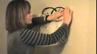 Wall Installation of Vinyl Decals