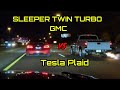 Sleeper twin turbo truck fl2k street racing  tt mustang plaid 911 turbo s  more