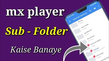 MX PLAYER ME SUB FOLDER BANANa SIKHE | How To Create Folder In MX PLAYER | Hindi | 2021