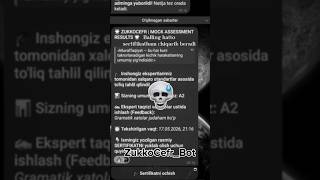 Real Imtixon hissi | Telegram bot