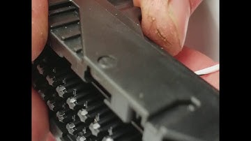 How to move an ECU pin on the AEM Infinity ECU connector