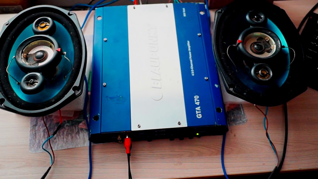 ремонт автомобильного усилителя blaupunkt gta 470 - YouTube