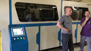 Suntop automatic loading and unloading fiber laser cutting machine