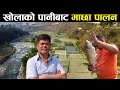 खोलाको पानीबाट माछा पालन - ६ जनाले गरे लगानी - Fish farming in the village