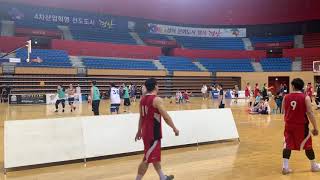 포크레인 vs 웨이브 경산시장배 3:3 190728