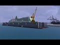 Floating dry dock fdd55  vehicle simulator vsf