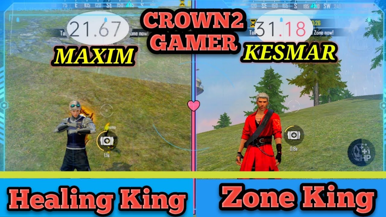 K VS MAXIM IN ZONE TEST FREE FIRE-PARA SAMSUNG,A3,A5,A6,A7,J2,J5,J7,S5,S7,S9,A10,A20,A30