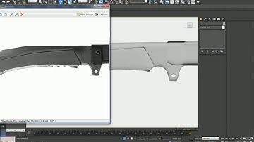 3ds max tutorial for beginners | kukri knife pt 3 | Knife modeling 3DS Max beginner tutorial