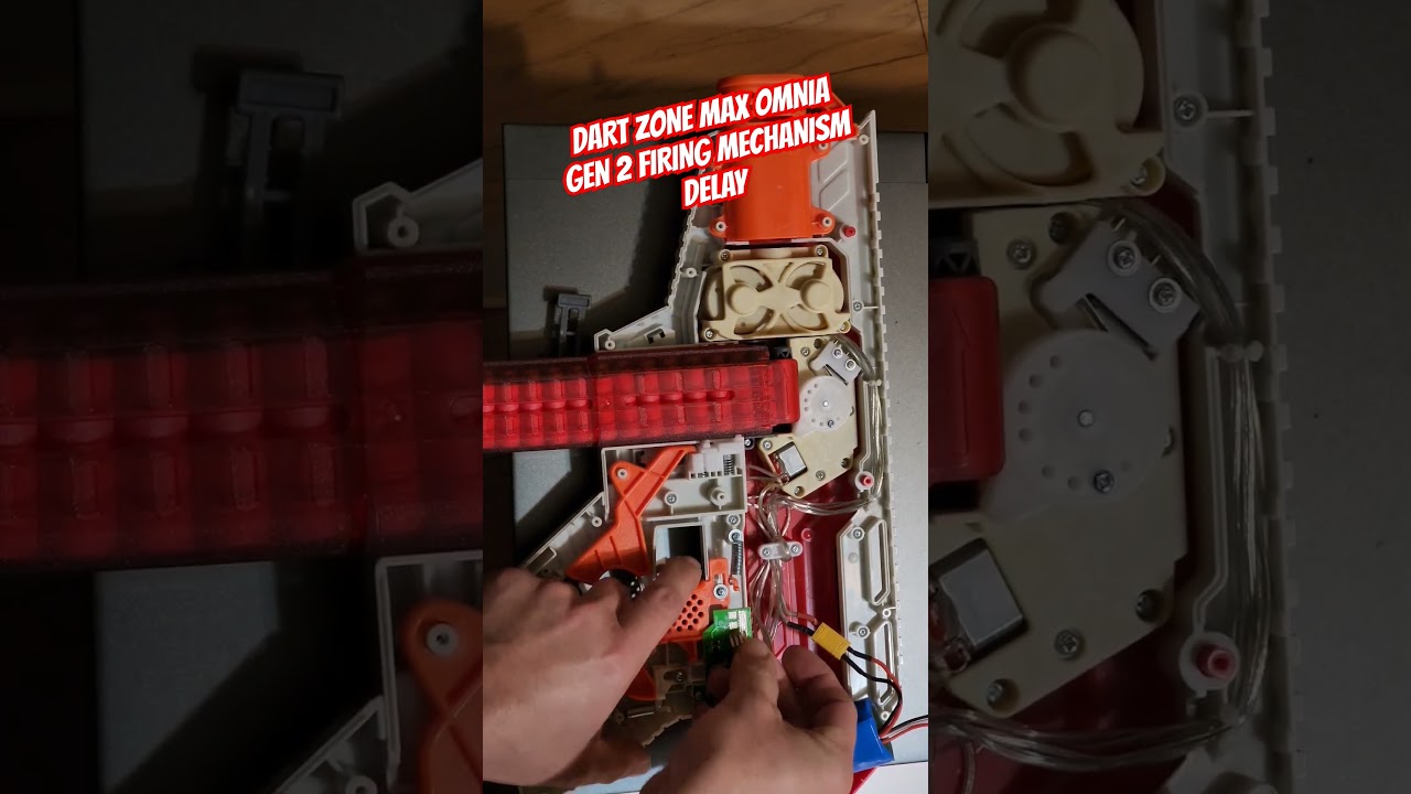 Dart Zone Max Omnia Gen 2 Test Fire and Trigger Delay Demo 