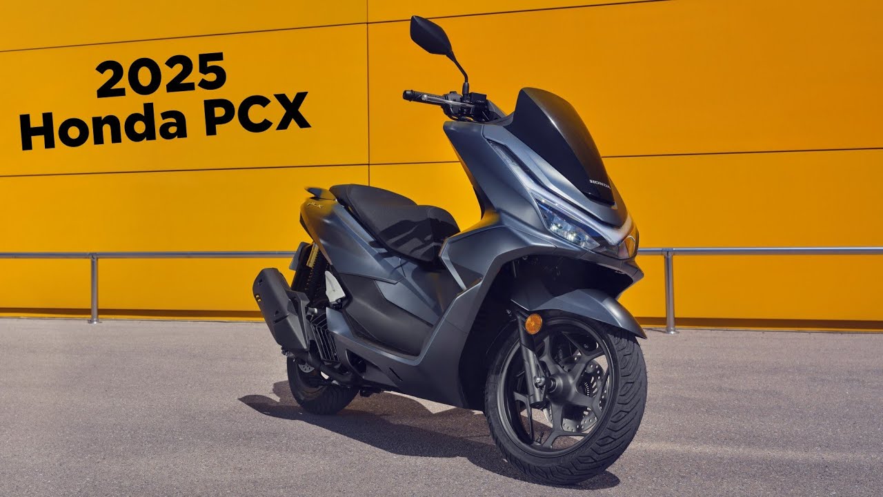 New 2025 Honda PCX 125 - First Look - YouTube