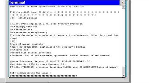 Restore a configuration file from a TFTP server with Packet Tracer  Cisco CCNA   Free Computer Scien