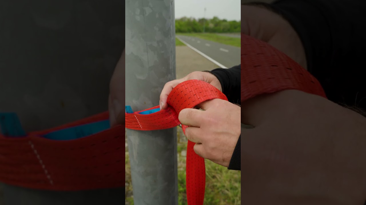 😮 Kein Anschlagpunkt? Kein Problem! Dieser Schlaufen-Hack rettet dich aus jeder Lage! 🪢🚛