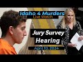 Kohberger live watch  jury survey hearing april 10 2024