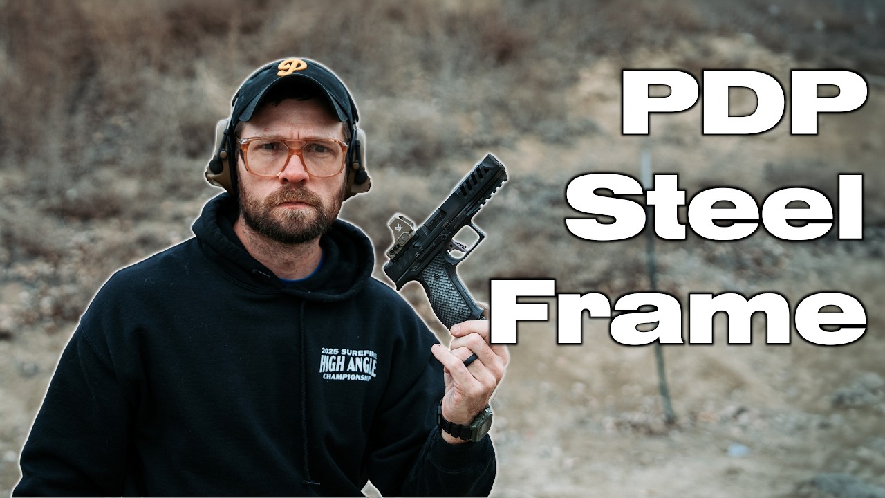 Best Striker-Fired Pistol? | Walther PDP Steel Frame