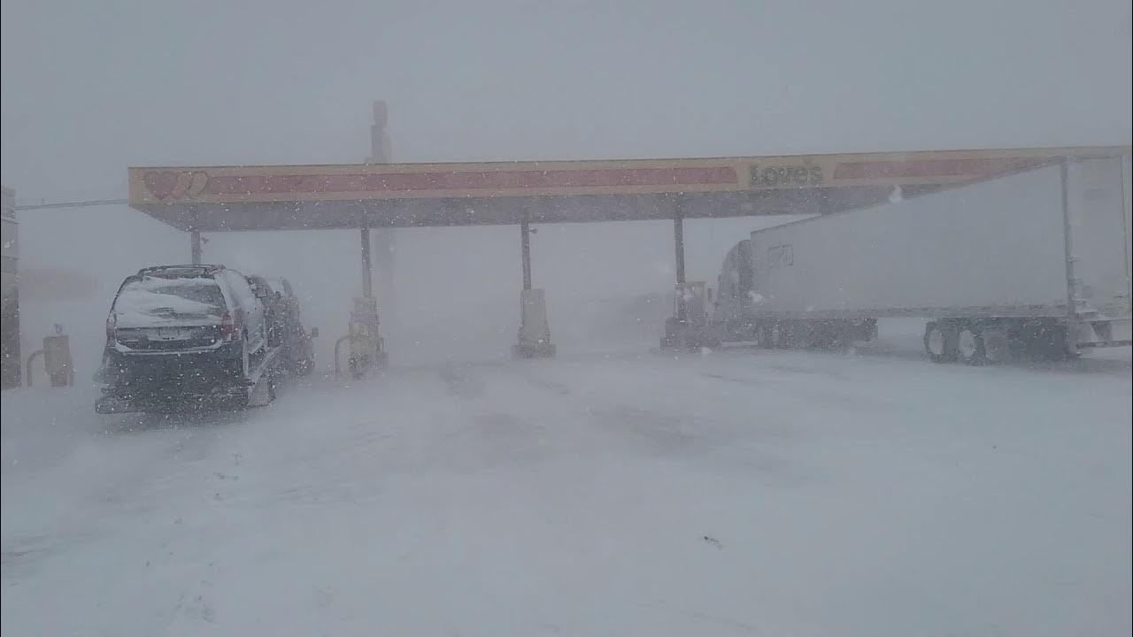 Stuck on I80 in Wamsutter, Wyoming. YouTube