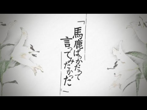 馬鹿ばっかだって言ってみたかった / 初音ミク・裏命