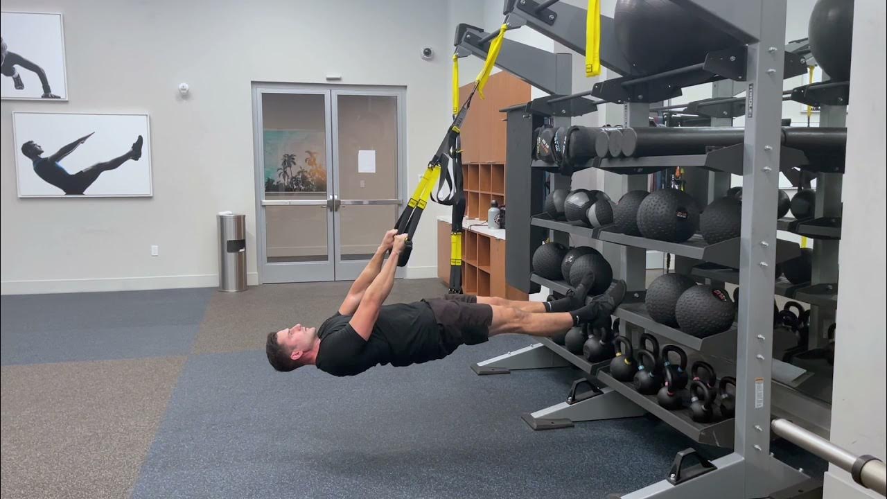 TRX Row Feet Elevated YouTube