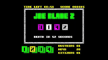 Joe Blade II - 04 - Sub Game Two In-Game Music - Sinclair ZX Spectrum