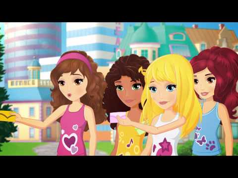 LEGO® Friends - Season 2 - Webisode 1 - Открытки-сердечки