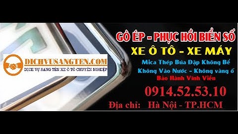 Mất biển số xe máy làm lại như thế nào năm 2024