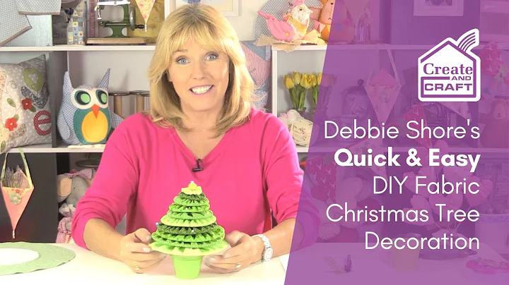 How to Make a Fabric Christmas Tree | Debbie Shore...