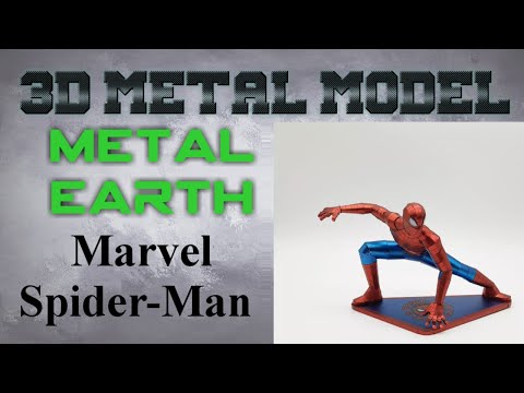 Metal Earth Build - Marvel Spider-Man