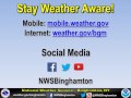 NWS Binghamton Winter Storm Briefing Sunday Afternoon