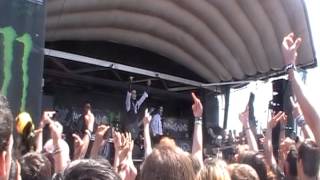 Immaculate Misconception - Motionless In White LIVE At Vans Warped Tour 2012 (Irvine)