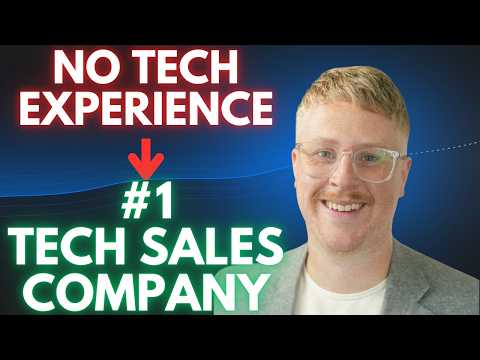 Videographer to $90k+ Tech Sales Job at Worlds #1 Tech Company Episode cover