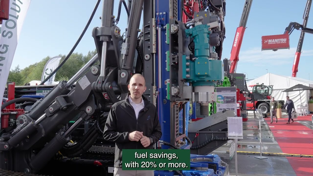 Eurodrill RH32X drilling head showcase