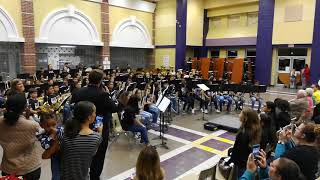 Morton Ranch Junior High School Winter Concert 2018
