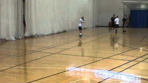 Base running- Rounding First Base