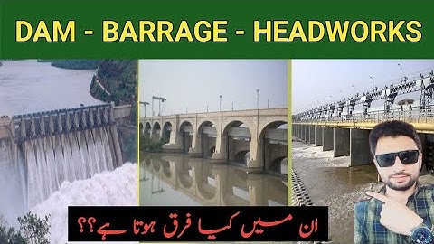 Differences Between Dam, Barrage and Headworks | Gardenia Services