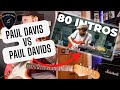 #pauldavids Challenge | Top 80 Guitar Intros