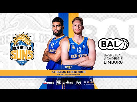 Den Helder SUNS - Basketbal Academie Limburg (18-12-2021)