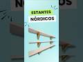 Estantes Nordicos Hechos con Pallet  #diy #madera #wood #pallet #woodworking #carpinteria #recicled