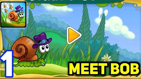 Snail Bob 2 - Meet Bob All Levels Gameplay Android - Part 1