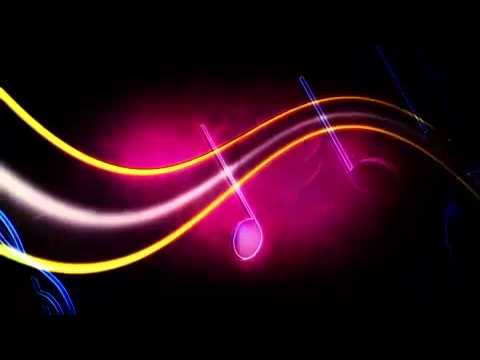 Large Multi Colored Music Notes Motion Background YouTube