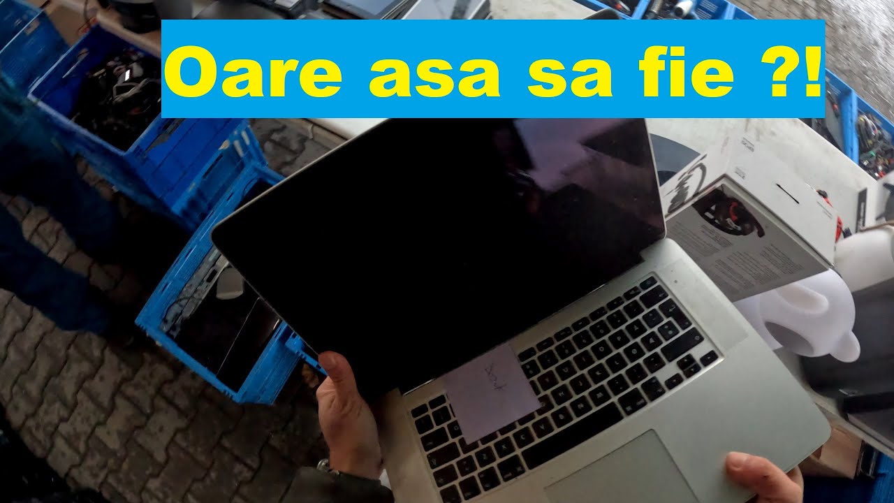 Macbook pro de 15 inch din piata!!Mi-a spus ca porneste😩