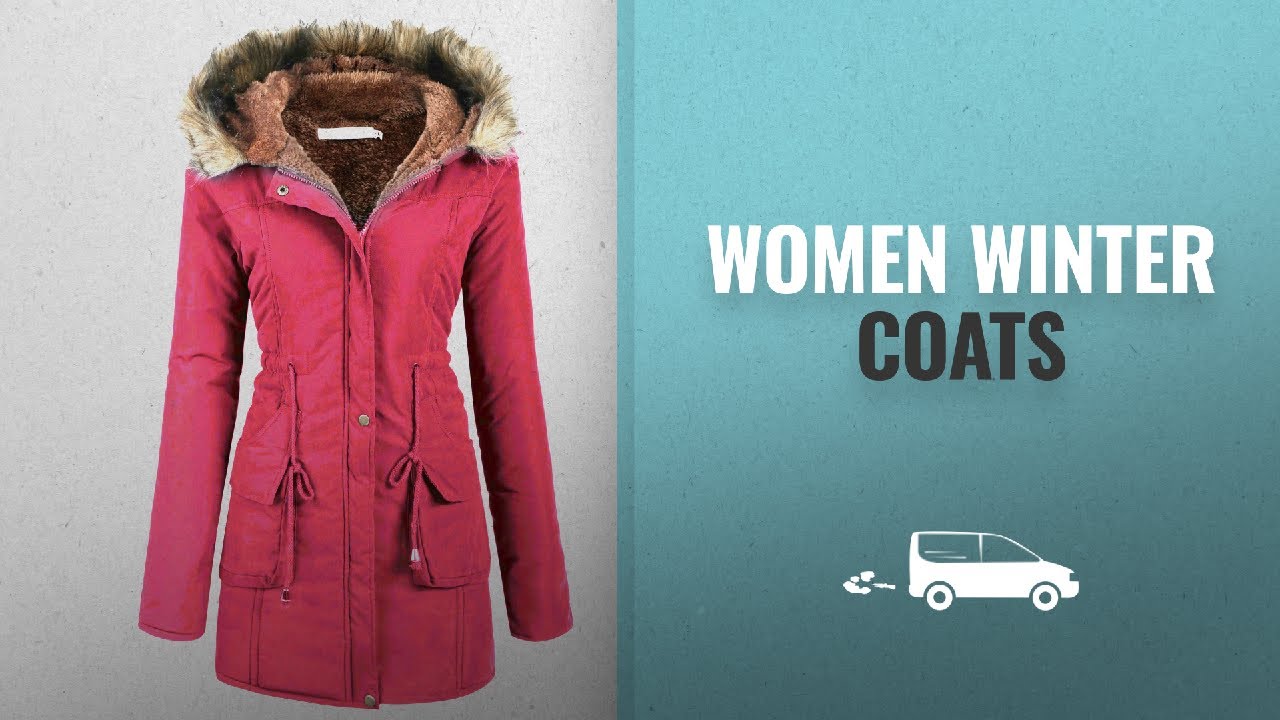 Top 10 Women Winter Coats, Jackets & Vests: Beyove Womens Military Hooded Warm Winter Faux Fur Lined