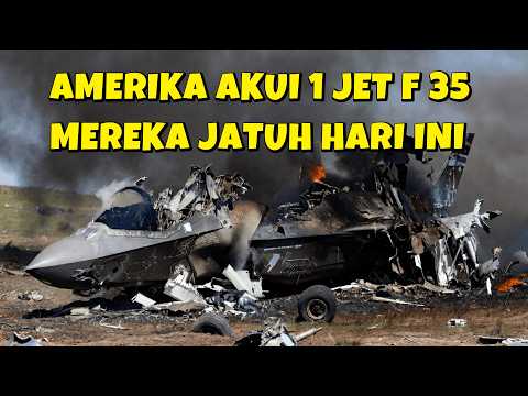 LAGI JET TEMPUR SILUMAN F 35 AMERIKA JATUH , PILOT SAMPAI MELONTARKAN DIRI