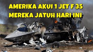 LAGI JET TEMPUR SILUMAN F 35 AMERIKA  JATUH  , PILOT SAMPAI MELONTARKAN DIRI