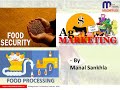 Ch11 agriculture sector p2 food security pds apmc agri marketing food processing indianeconomy