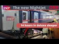 Nightjet paris to vienna  14 h in a double deluxe sleeper  bb  sncf night train nj 468 nj 469