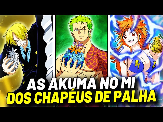 One Piece  Criador revela a Akuma no Mi de cada membro dos Chapéus de Palha