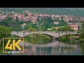 Trebinje, Bosnia and Herzegovina - 4K Urban Life Video with Real City Sounds