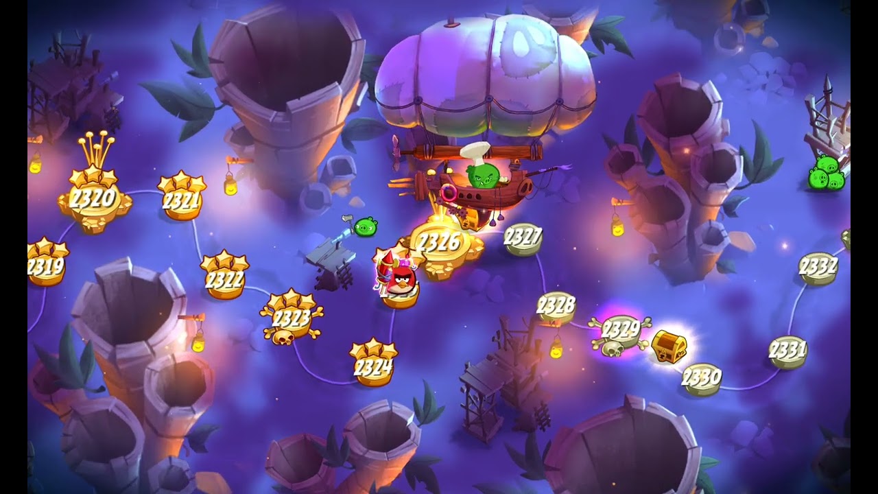 Unlock Levels 2324-2326 Boss Chef Pig Angry Birds 2 Bamboo Forest Hamaica Part 548