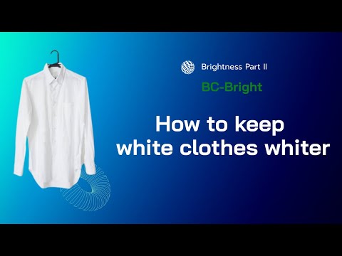 Brightness Part II.How to maintain white clothes as white|Brightener|how to wash a white shirt